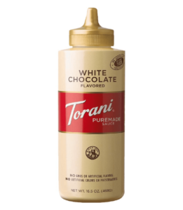 トラーニ ホワイトチョコレートソース